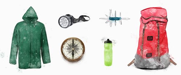 hiking rain gear women